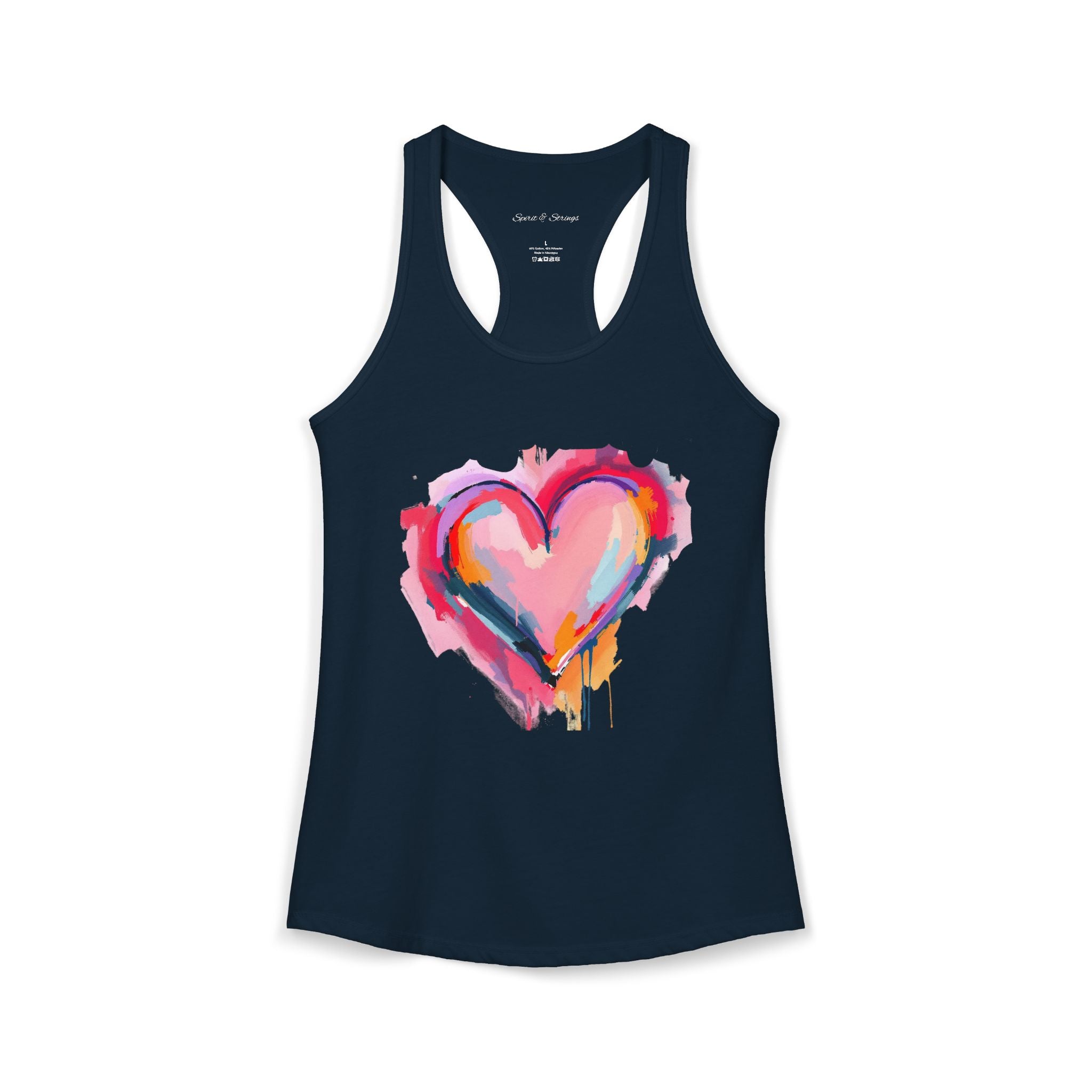Painted Heart | Women's Racerback Tank