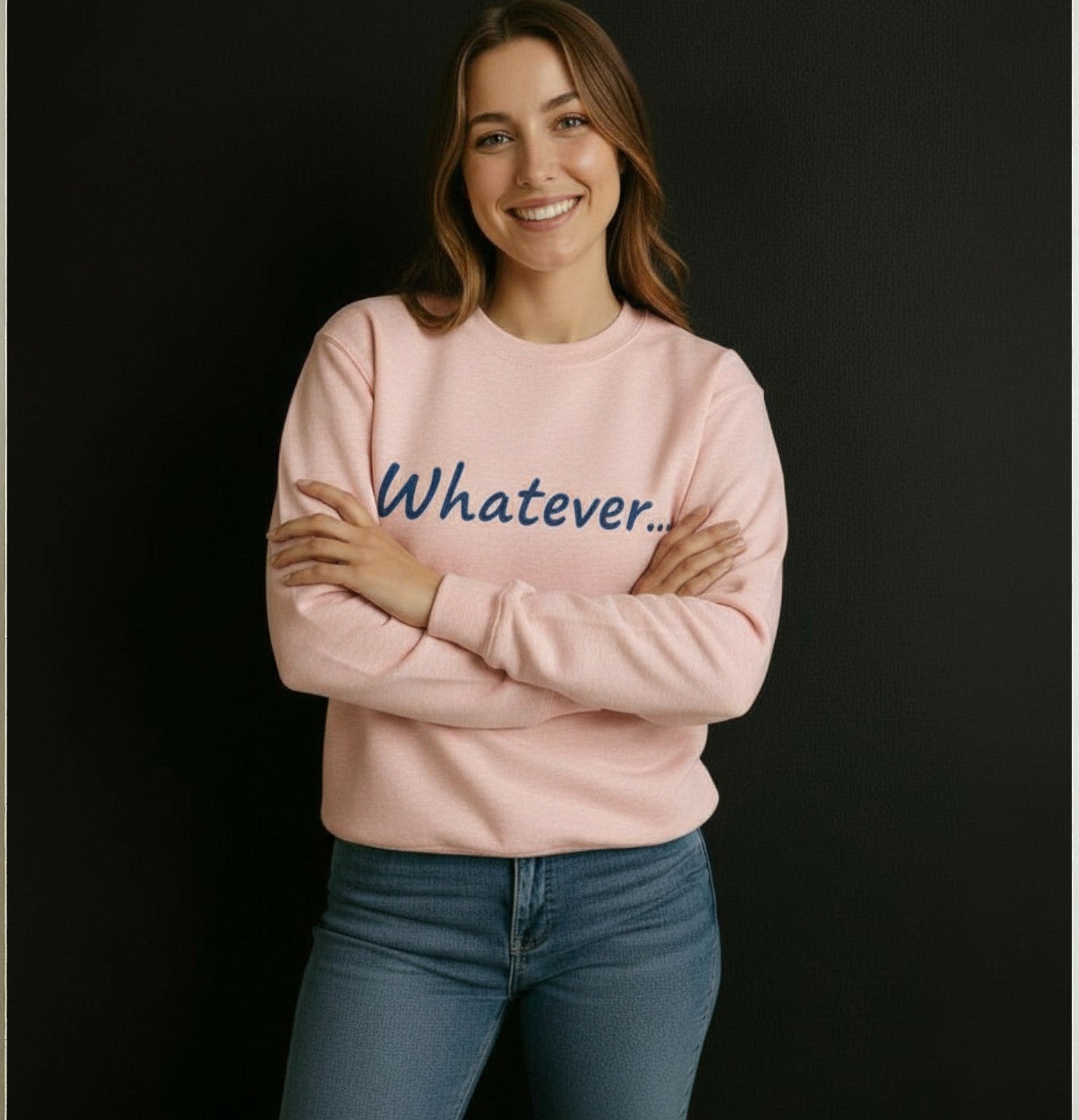 Whatever... Crewneck Sweatshirt | Women's Midweght Sweater