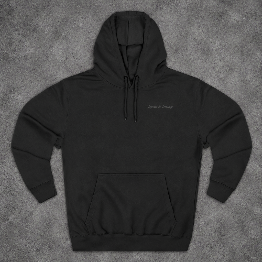 Live Loud Play Loud | Guitar Wings Fleece Hoodie