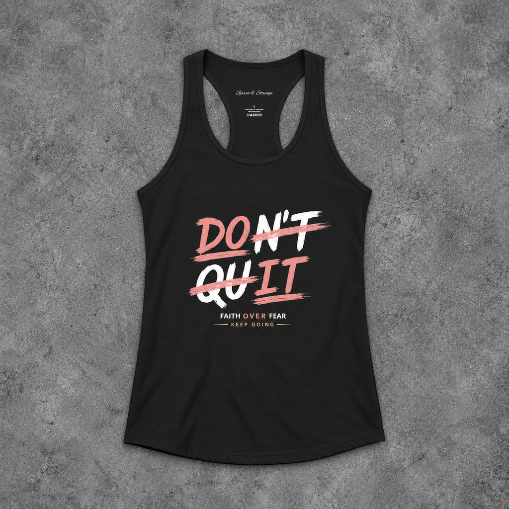 Don't Quit - Do It | Women's Racerback Tank