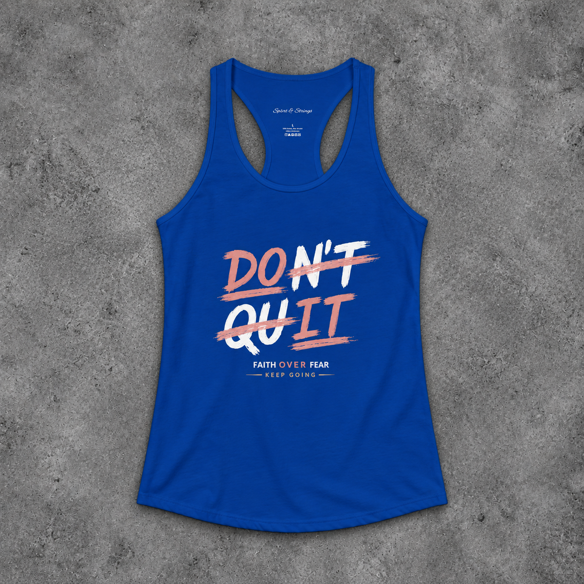 Don't Quit - Do It | Women's Racerback Tank