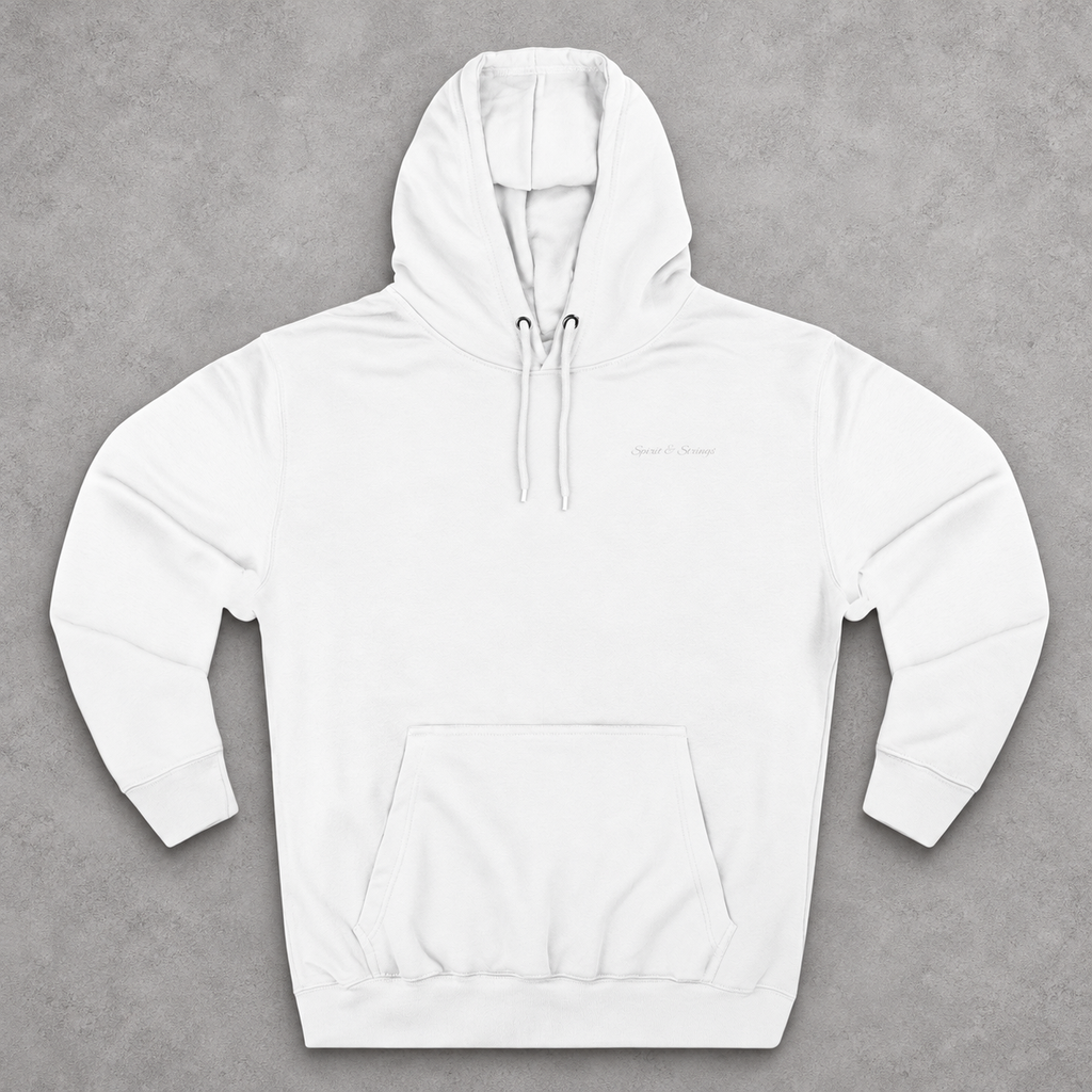 Music Wings Hoodie | "Let Your Soul Make Music" Inspirational Graphic Hoodie