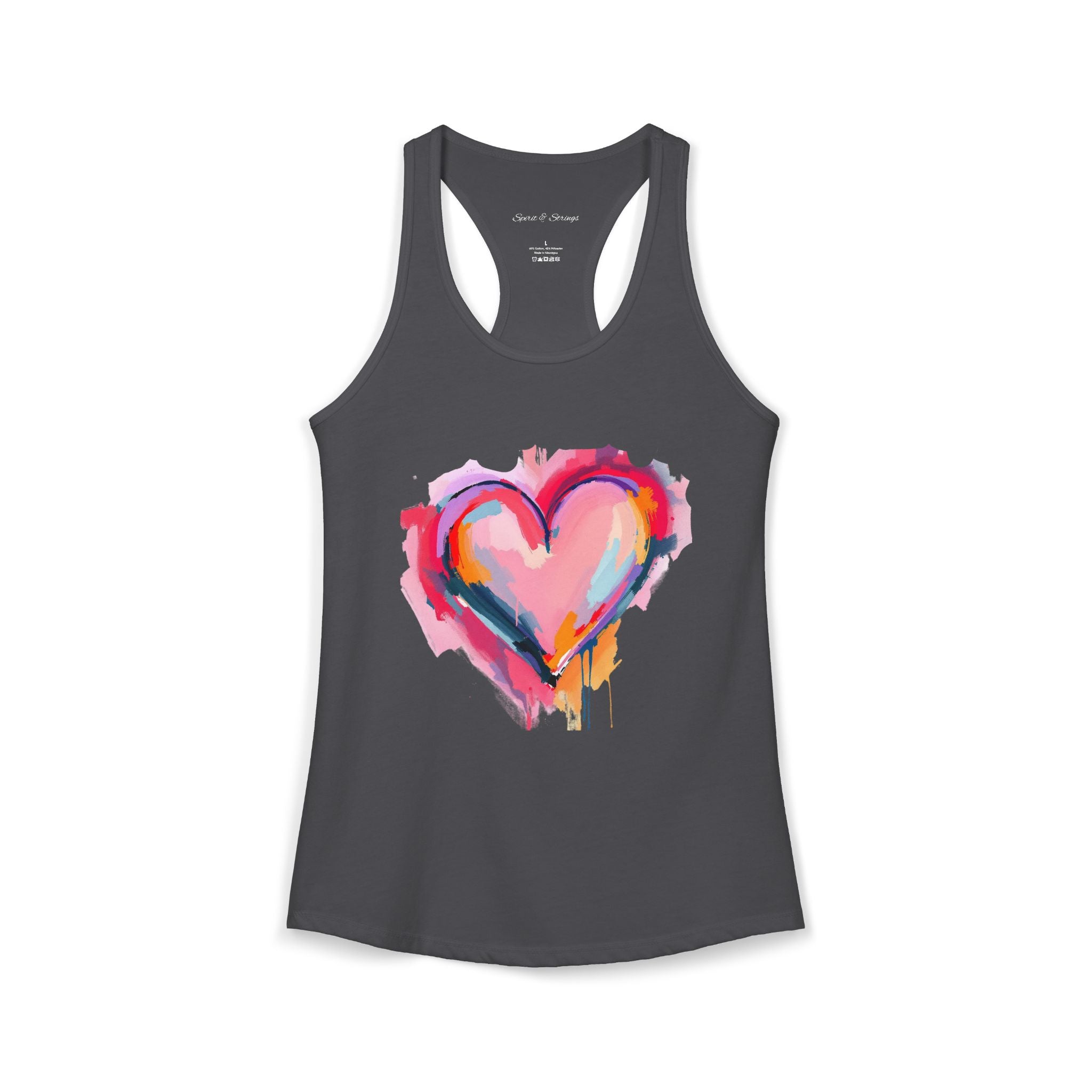 Painted Heart | Women's Racerback Tank