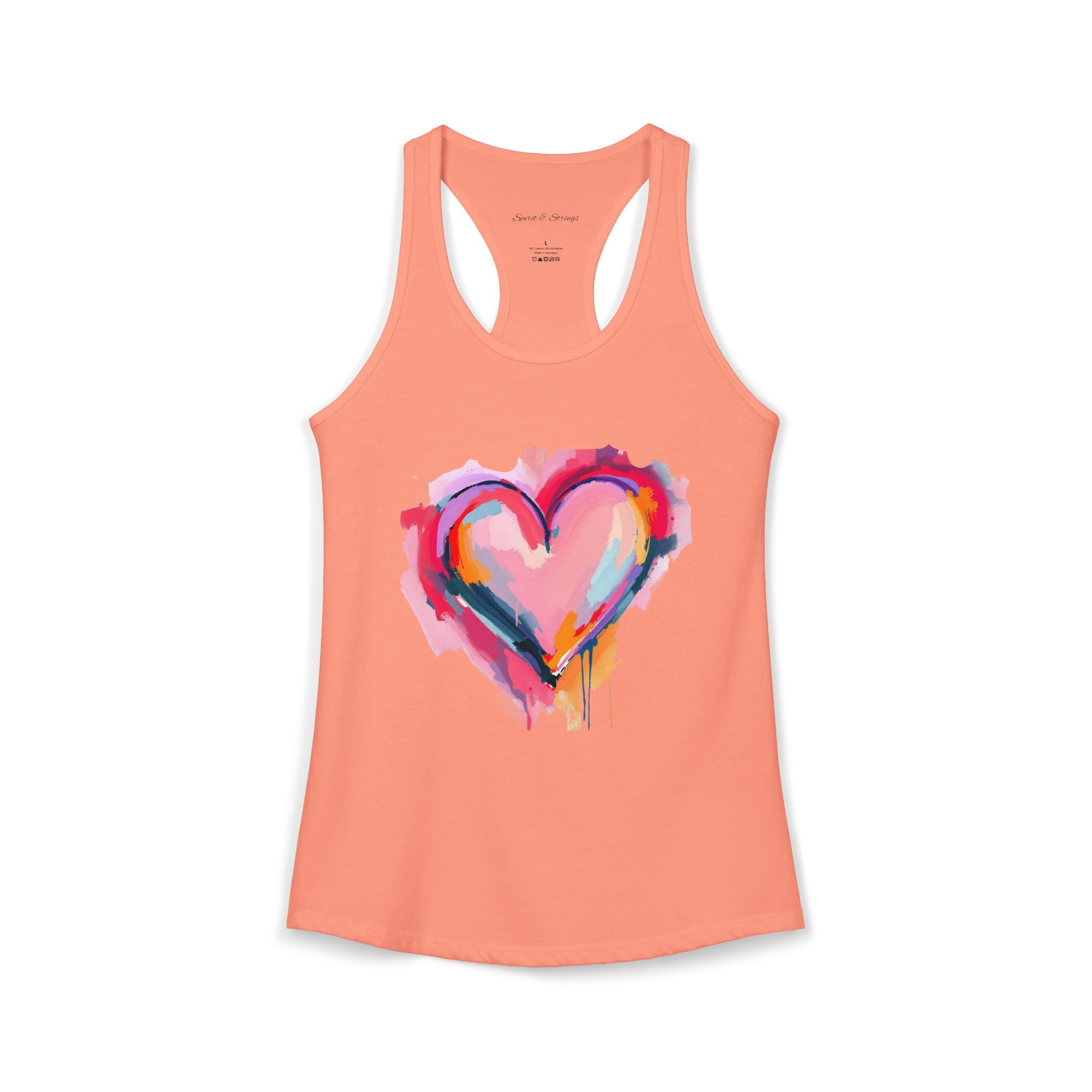 Painted Heart | Women's Racerback Tank