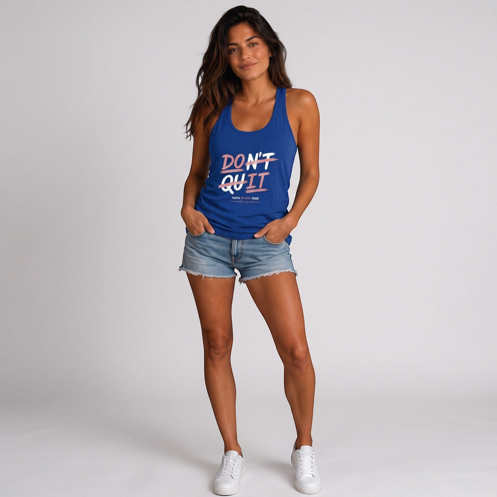 Don't Quit - Do It | Women's Racerback Tank