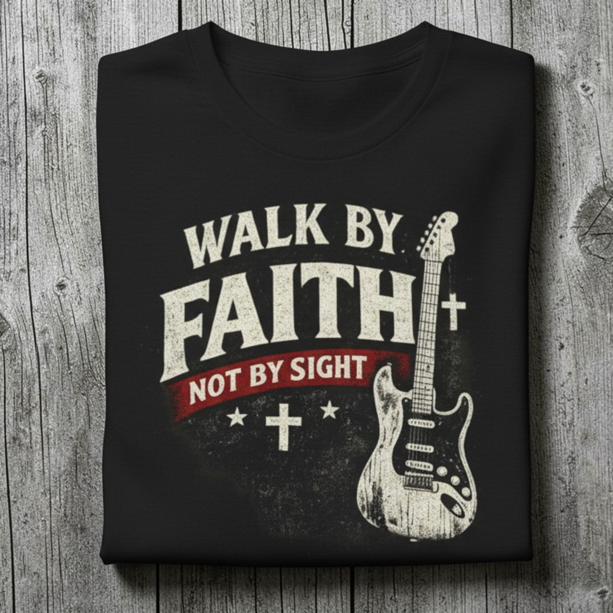 Walk by Faith Not by Sight - Men's Tee