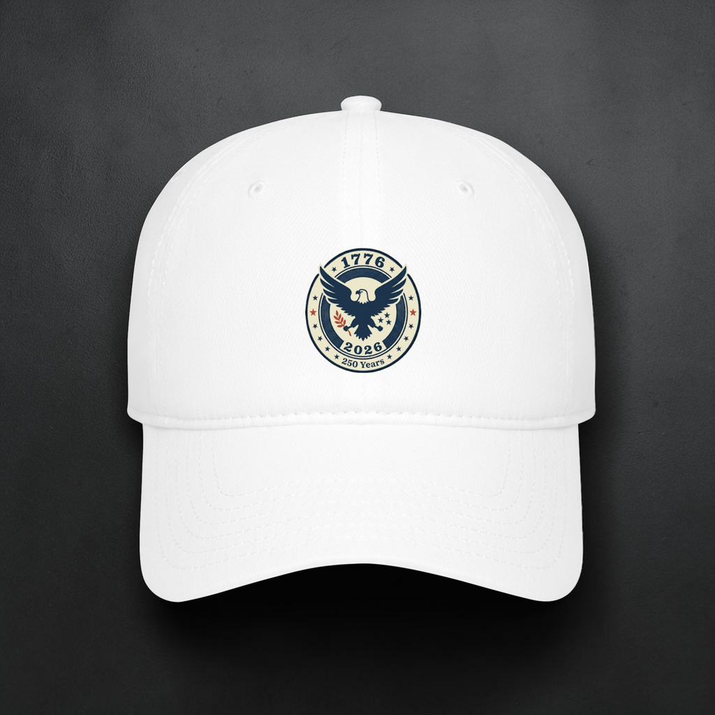 1776 - 2026 Vintage Eagle Emblem