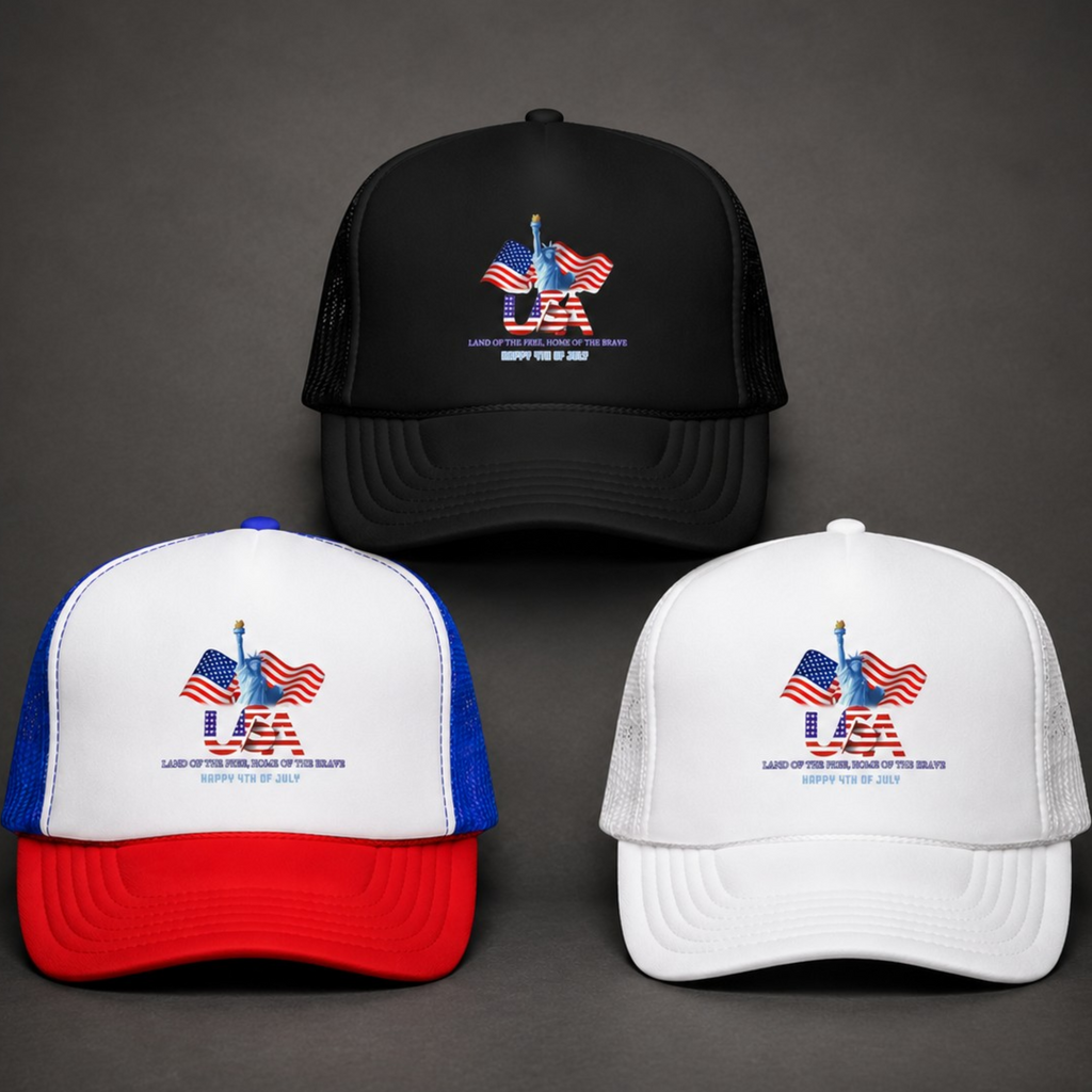 USA 4th of July Cap