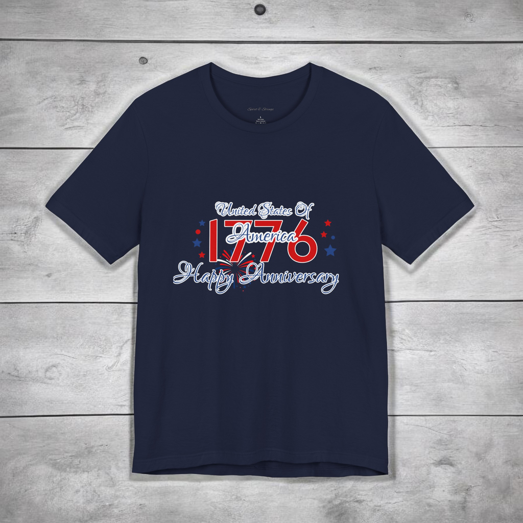 1776 USA Anniversary T-Shirt — Patriotic Independence Day Tee