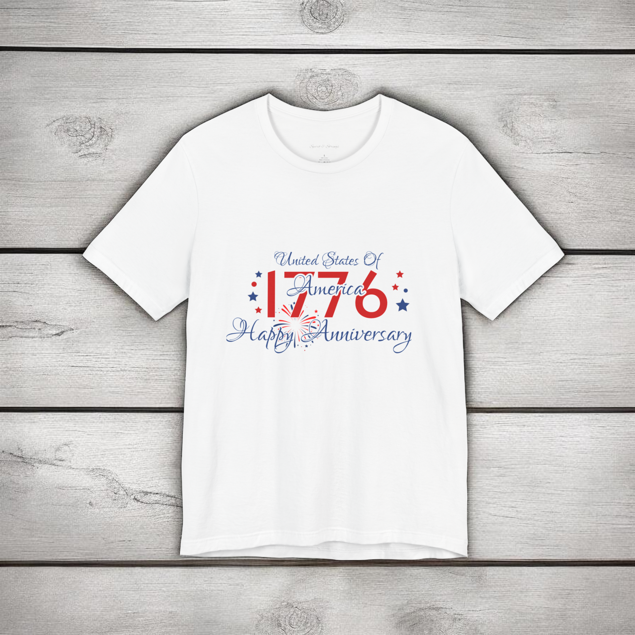 1776 USA Anniversary T-Shirt — Patriotic Independence Day Tee
