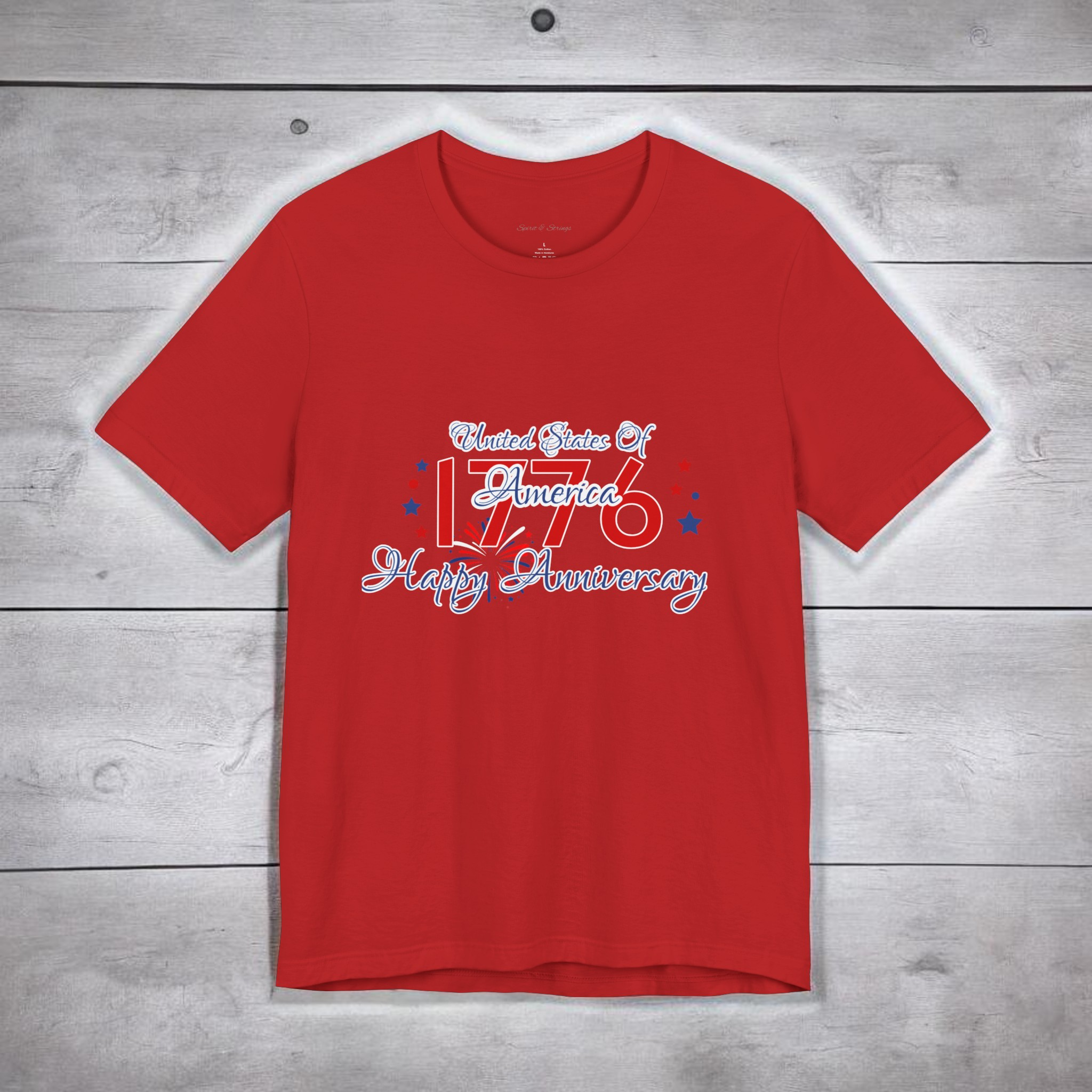 1776 USA Anniversary T-Shirt — Patriotic Independence Day Tee