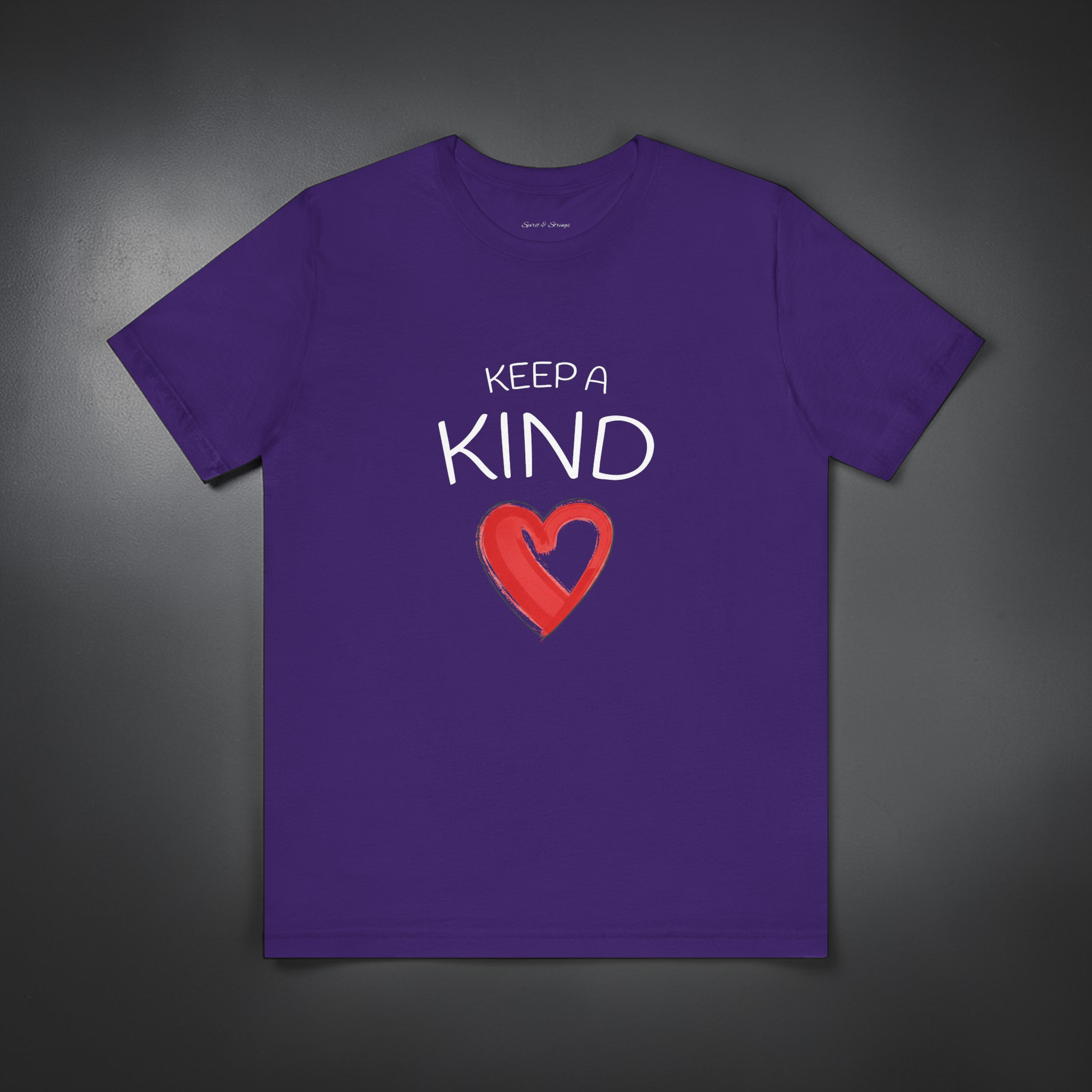 Keep A Kind red heart T-Shirt | Kindness Graphic Tee