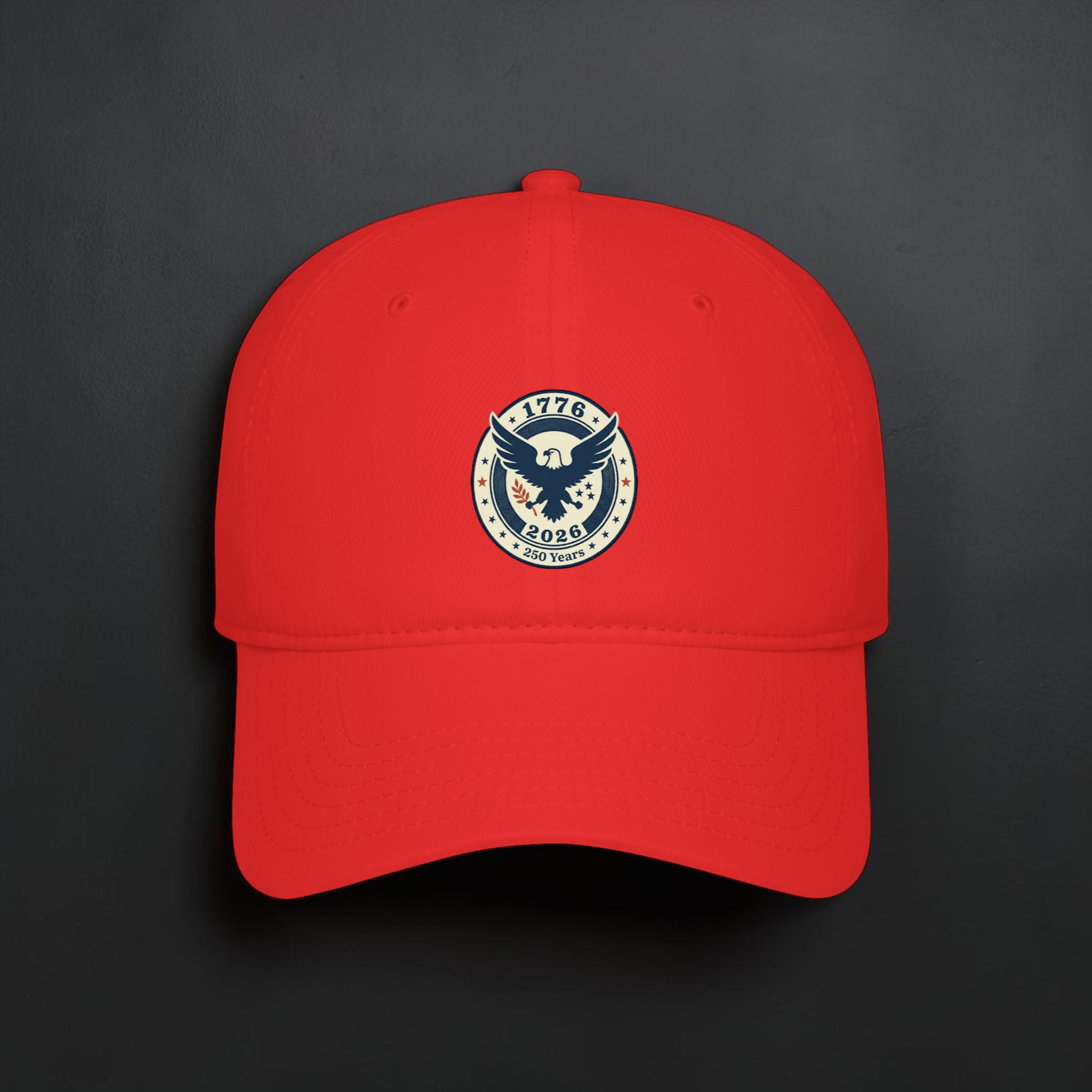 1776 - 2026 Vintage Eagle Emblem