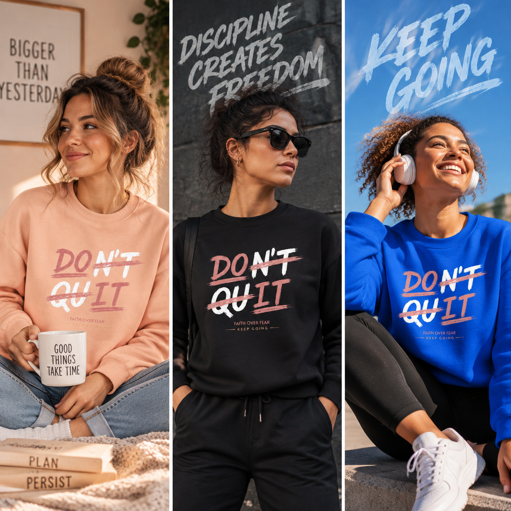Don't Quit / Do it Sweatshirt