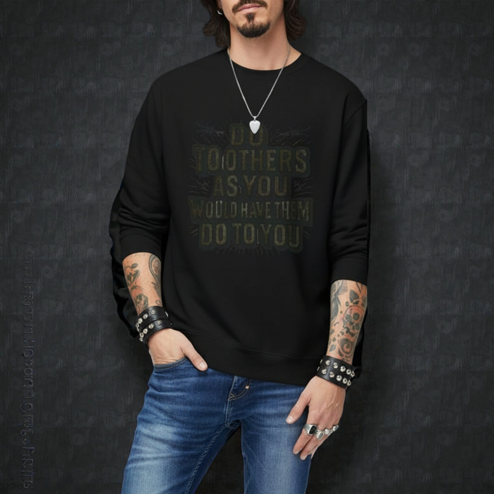 Do To Others As You Would Have Them Do To You Sweatshirt | Inspirational Quote Crewneck