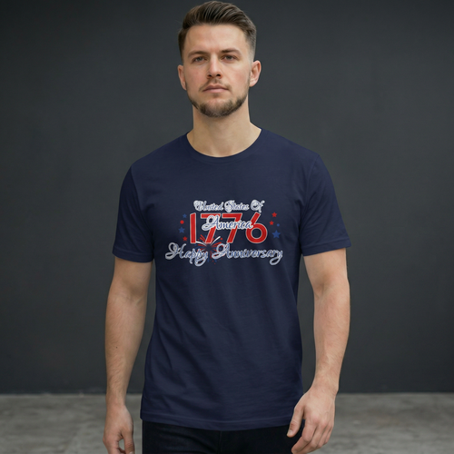 1776 USA Anniversary T-Shirt — Patriotic Independence Day Tee
