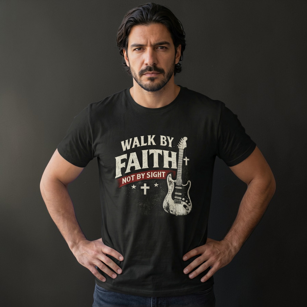 Walk by Faith Not by Sight - Men's Tee