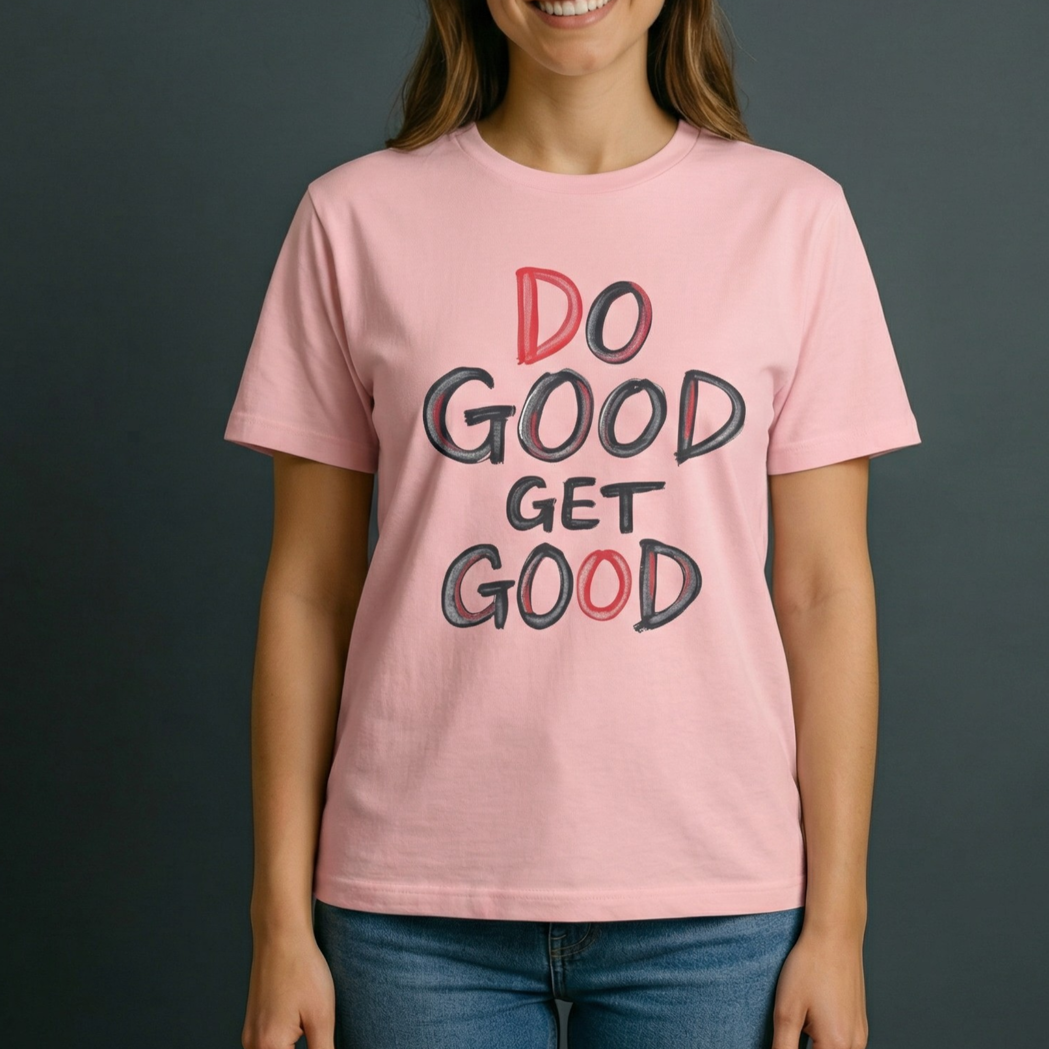 "Do Good Get Good" — Inspirational Graphic T-Shirt