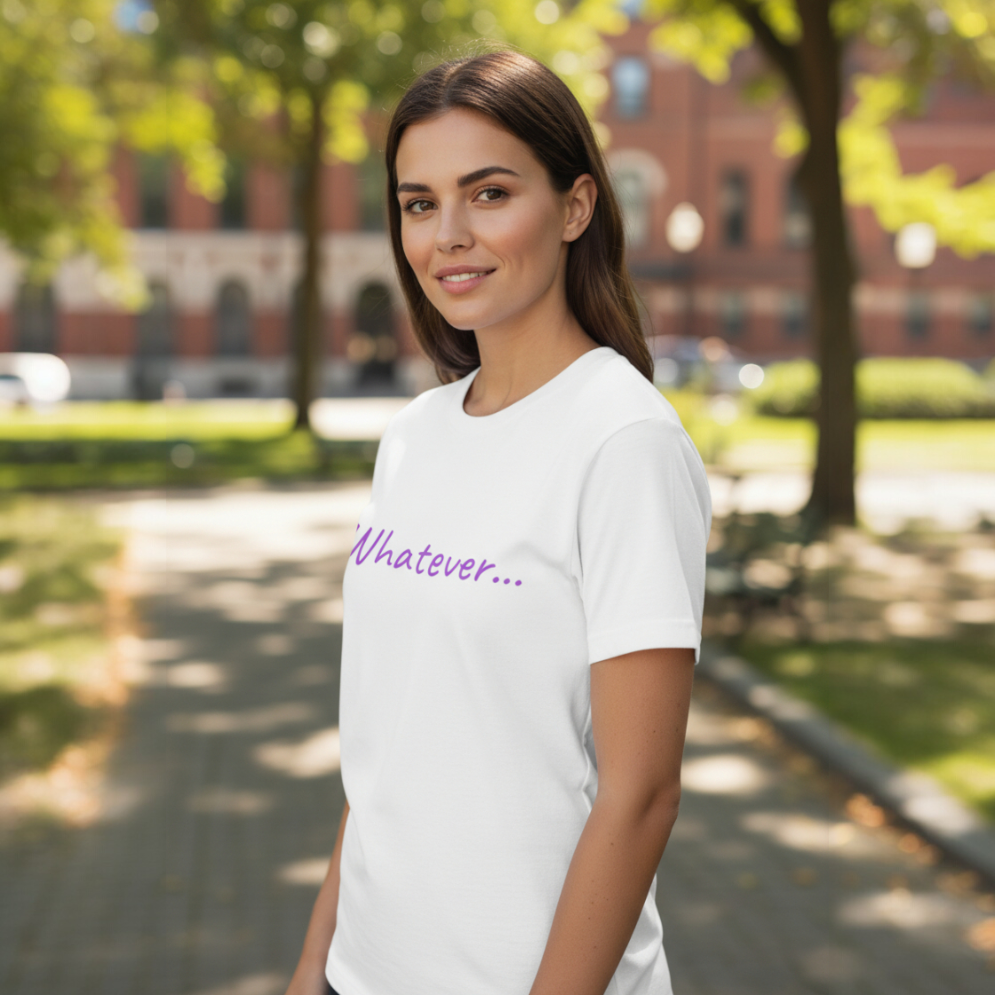 Whatever... T-Shirt — Minimalist Casual Graphic Tee