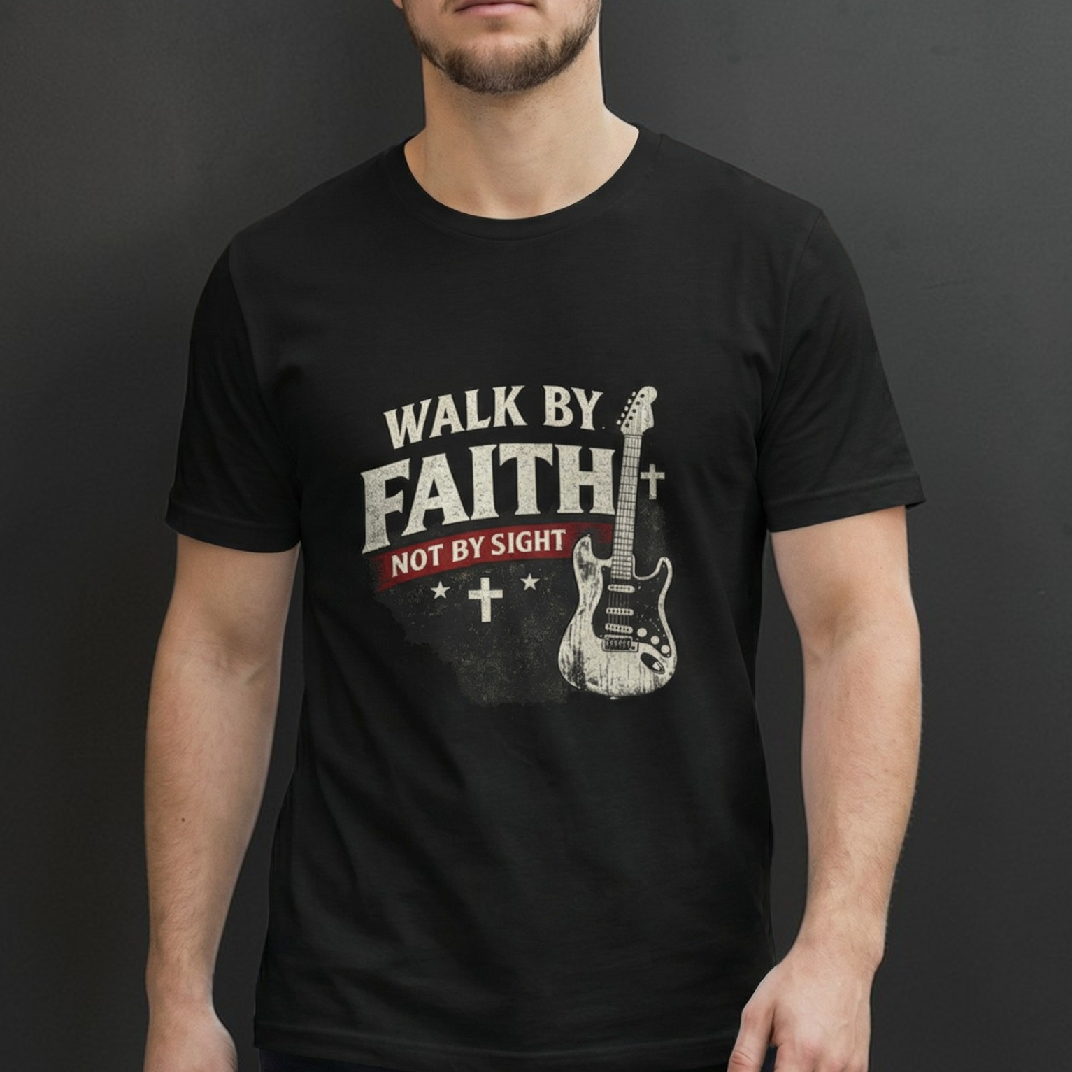 Walk by Faith Not by Sight - Men's Tee