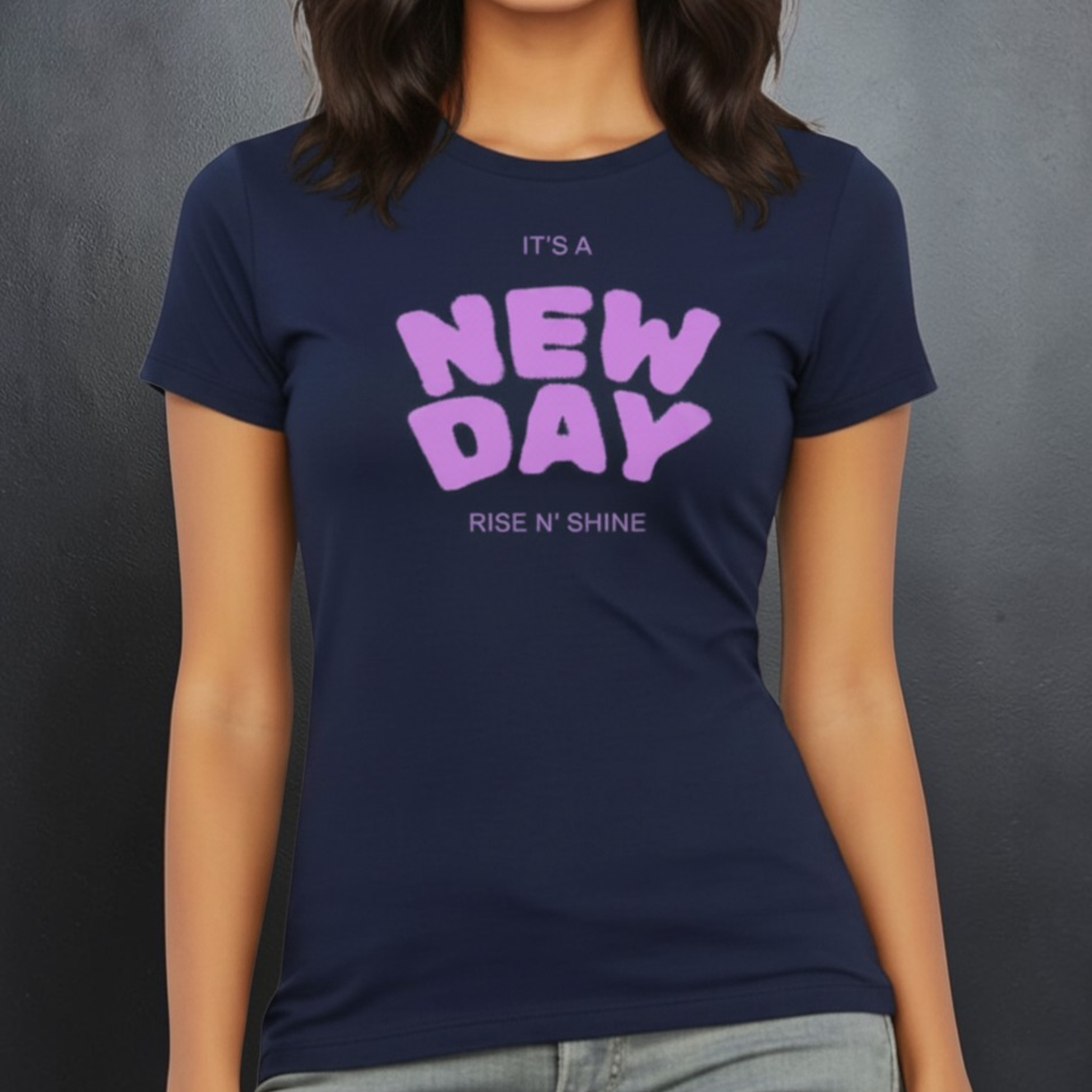 It's A New Day - Women's Favorite Tee - Slim Fit