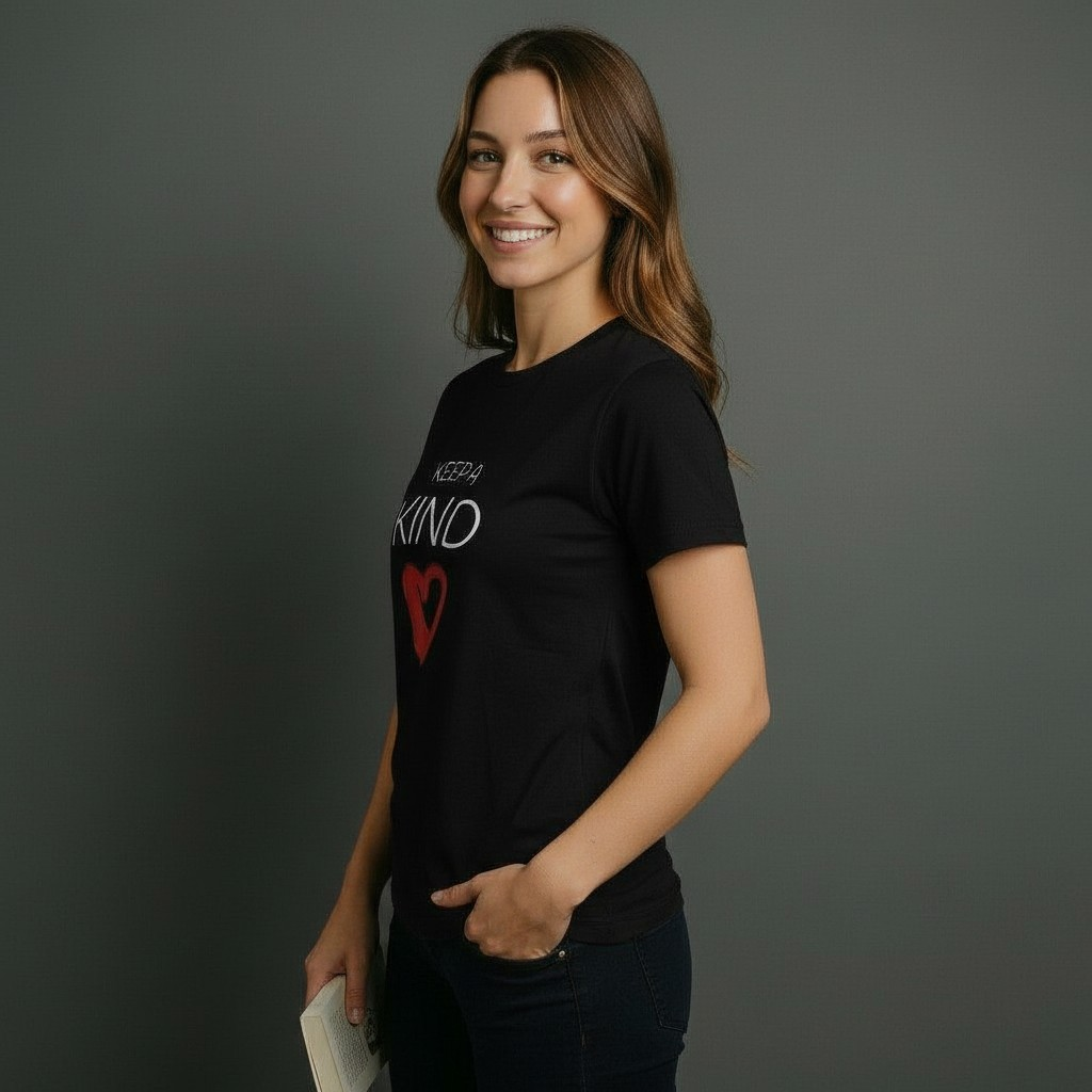 Keep A Kind red heart T-Shirt | Kindness Graphic Tee