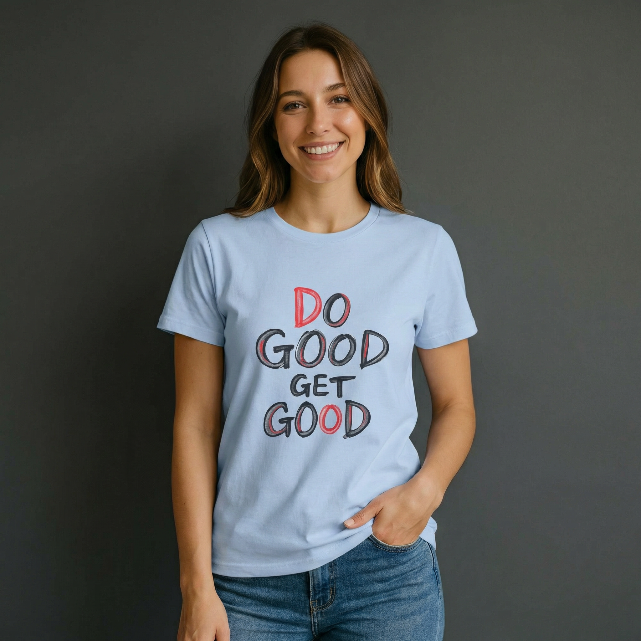 "Do Good Get Good" — Inspirational Graphic T-Shirt
