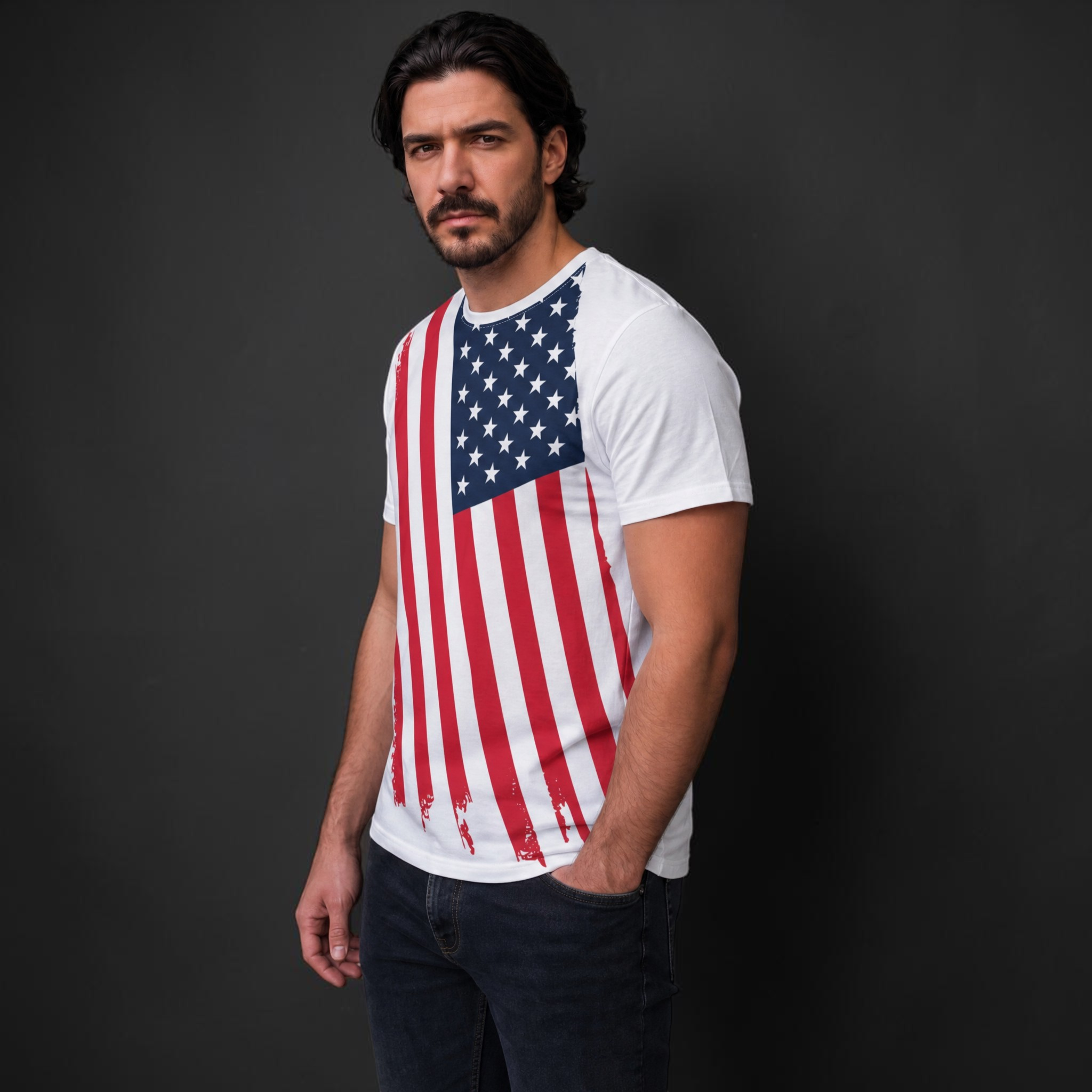 American Flag Tee